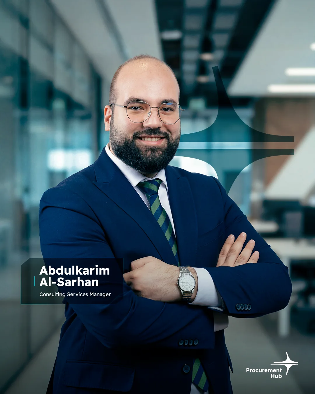 صورة أحد أعضاء فريق صرح المشتريات